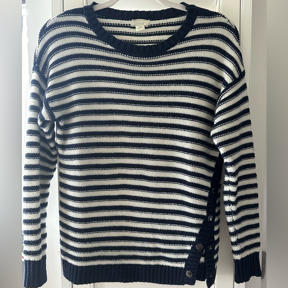 Caslon Striped sweater.